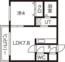 クレアメゾン環状通東 2階/-