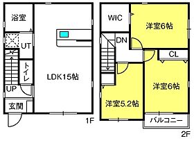 ヒラマシオン　C棟  ｜ 埼玉県川口市東川口5丁目10-11（賃貸一戸建3LDK・2階・75.76㎡） その2