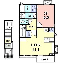 アバンツァートII 2階/-