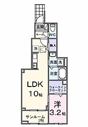 ルーチェフルサワGJ 1階/-