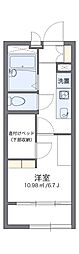 レオパレスMYC 1Kの間取図画像