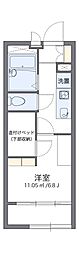 レオパレスMYC 1Kの間取図画像
