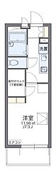 レオパレス仙港SK3 1Kの間取図画像