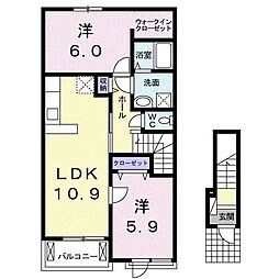SunnyTown くわばらB 2階