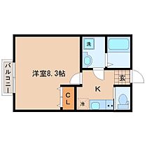 Noble台原  ｜ 宮城県仙台市青葉区台原 3丁目19-13（賃貸アパート1K・2階・26.08㎡） その2