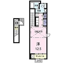 アシェイドサクラ  ｜ 宮城県岩沼市桜 3丁目（賃貸アパート1R・2階・35.58㎡） その2