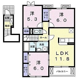 リバーサイド無限 II 2階