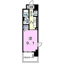 間取図画像 1K