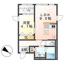 ラッポルティ(Rapporti) 102 ｜ 静岡県静岡市駿河区中田３丁目3-2（賃貸マンション1LDK・1階・41.62㎡） その2