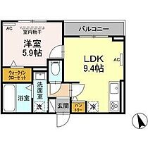 愛知県名古屋市東区大幸２丁目（賃貸アパート1LDK・3階・37.12㎡） その2