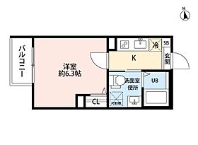 愛知県名古屋市東区矢田東（賃貸アパート1K・1階・20.64㎡） その2