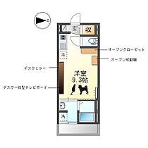 愛知県名古屋市西区歌里町（賃貸アパート1R・3階・26.32㎡） その2