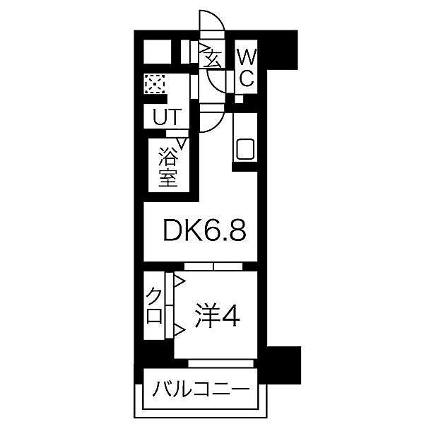 愛知県名古屋市中区丸の内３丁目(賃貸マンション1DK・10階・29.70㎡)の写真 その2