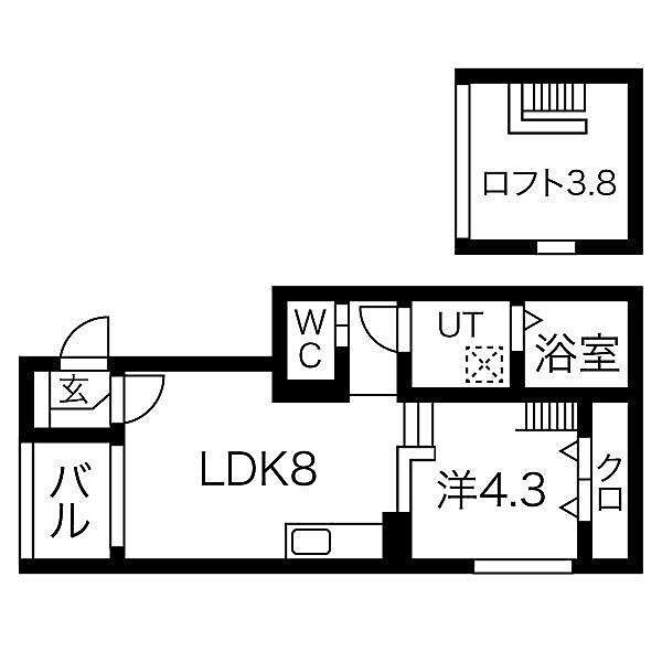 愛知県名古屋市中区新栄２丁目(賃貸アパート1LDK・1階・30.52㎡)の写真 その2