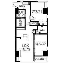 愛知県名古屋市中区丸の内２丁目（賃貸マンション2LDK・12階・71.74㎡） その2