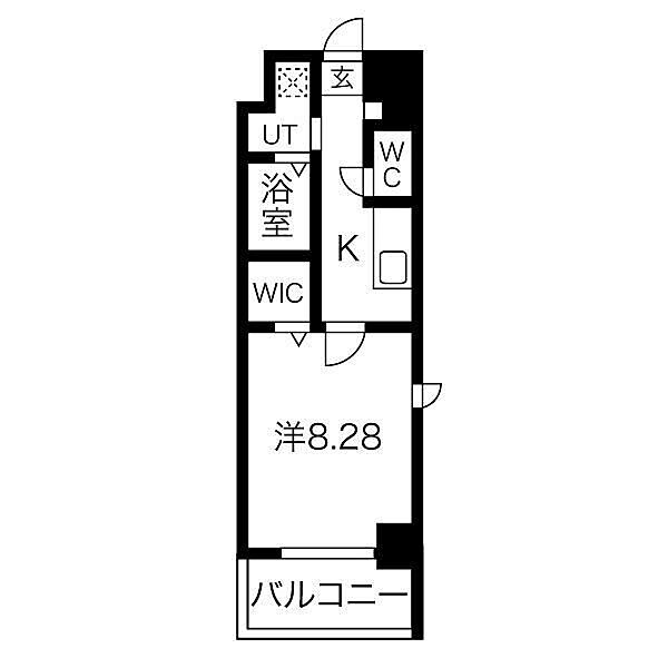 愛知県名古屋市東区出来町３丁目(賃貸マンション1K・4階・29.87㎡)の写真 その2