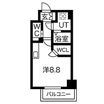 愛知県名古屋市東区筒井３丁目（賃貸マンション1R・4階・27.14㎡） その2