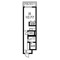 愛知県名古屋市北区田幡２丁目（賃貸マンション1R・4階・24.61㎡） その2