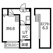 愛知県名古屋市北区辻本通１丁目（賃貸アパート1K・2階・21.58㎡） その2