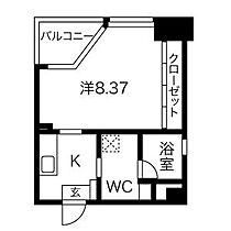 愛知県名古屋市東区代官町（賃貸マンション1K・10階・28.44㎡） その2