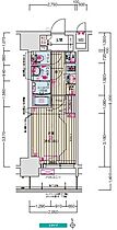 愛知県名古屋市中区新栄２丁目（賃貸マンション1K・13階・23.40㎡） その2