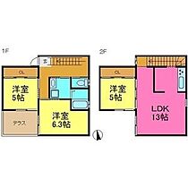 愛知県名古屋市守山区大森２丁目（賃貸一戸建3LDK・--・70.08㎡） その2