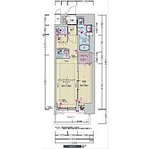 愛知県名古屋市東区代官町（賃貸マンション1LDK・6階・38.71㎡） その2