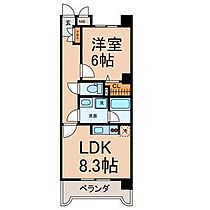 愛知県名古屋市西区中小田井４丁目（賃貸マンション1LDK・2階・39.49㎡） その2