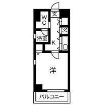 愛知県名古屋市東区泉２丁目（賃貸マンション1K・7階・24.99㎡） その2