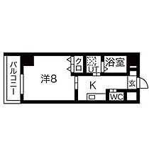 愛知県名古屋市東区泉３丁目（賃貸マンション1K・6階・29.23㎡） その2