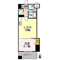 愛知県名古屋市北区若葉通１丁目（賃貸マンション1LDK・11階・37.71㎡） その2