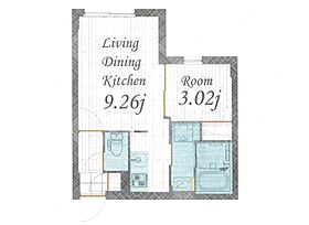 愛知県名古屋市東区筒井３丁目（賃貸マンション1LDK・2階・29.33㎡） その2