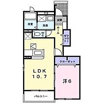 愛知県名古屋市北区米が瀬町（賃貸アパート1LDK・1階・44.24㎡） その2