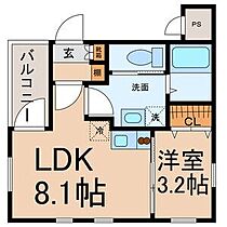 愛知県名古屋市東区矢田東（賃貸アパート1LDK・2階・30.11㎡） その2