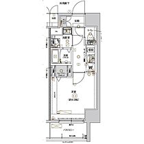 愛知県名古屋市北区稚児宮通２丁目（賃貸マンション1K・8階・25.50㎡） その2