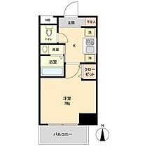 愛知県名古屋市東区代官町（賃貸マンション1K・4階・24.00㎡） その2