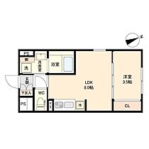 愛知県名古屋市東区筒井３丁目（賃貸マンション1LDK・3階・29.65㎡） その2