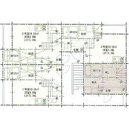 stage新栄 1階ワンルームの間取り
