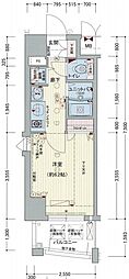 名古屋市営名城線 久屋大通駅 徒歩7分の賃貸マンション 10階1Kの間取り