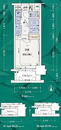プレサンス桜通アベニュー 1Kの間取図画像
