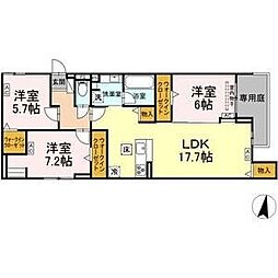 Century Grove 守山 3LDKの間取図画像