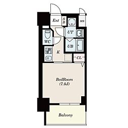 S-RESIDENCE浄心East 1Kの間取図画像