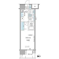 GRANDESPOIR東桜 1Kの間取図画像