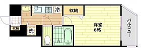 大阪府大阪市浪速区大国1丁目（賃貸マンション1K・5階・21.02㎡） その2