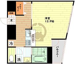 大阪府大阪市西区九条2丁目（賃貸マンション1DK・8階・27.54㎡） その2