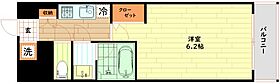 大阪府大阪市浪速区稲荷2丁目（賃貸マンション1K・2階・21.75㎡） その2