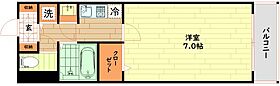 大阪府大阪市浪速区桜川3丁目（賃貸マンション1K・4階・26.62㎡） その2