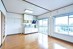 UR江南 4階2LDKのリビング/ダイニング