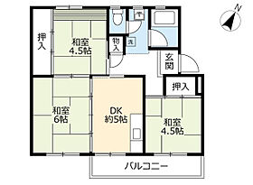 3階 / 3DK / 47.99㎡