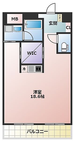 Wolf Pack Apartment ｜大阪府大阪市浪速区大国3丁目(賃貸マンション1R・5階・46.29㎡)の写真 その3